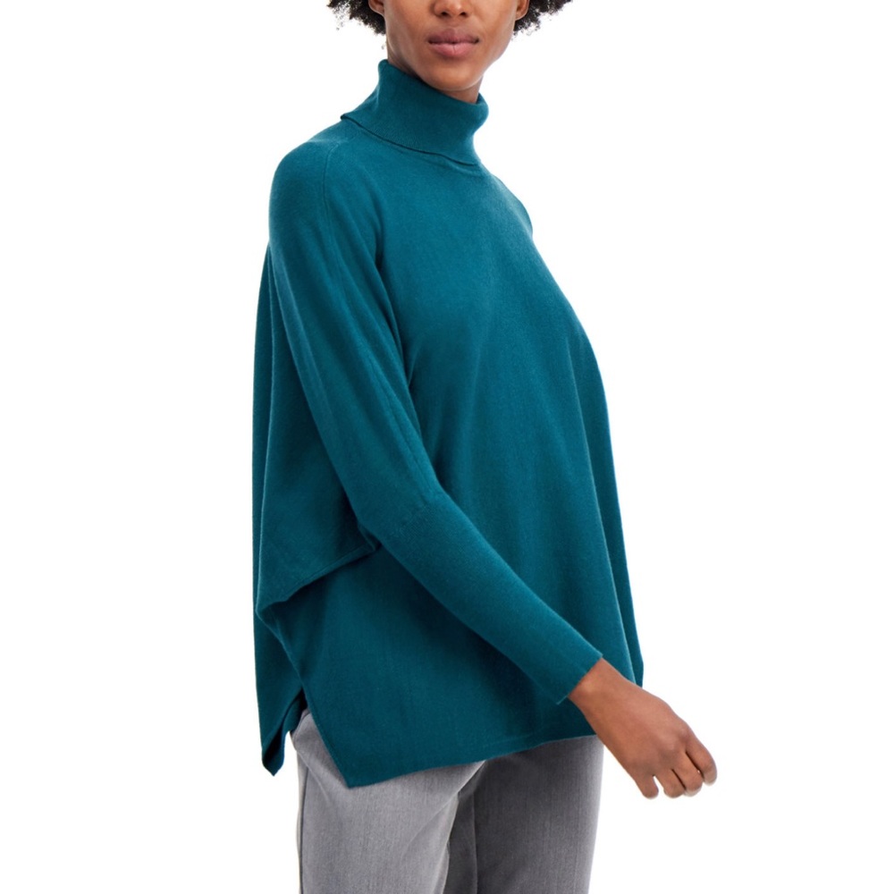 Alfani Drop Shoulder Turtleneck Sz L